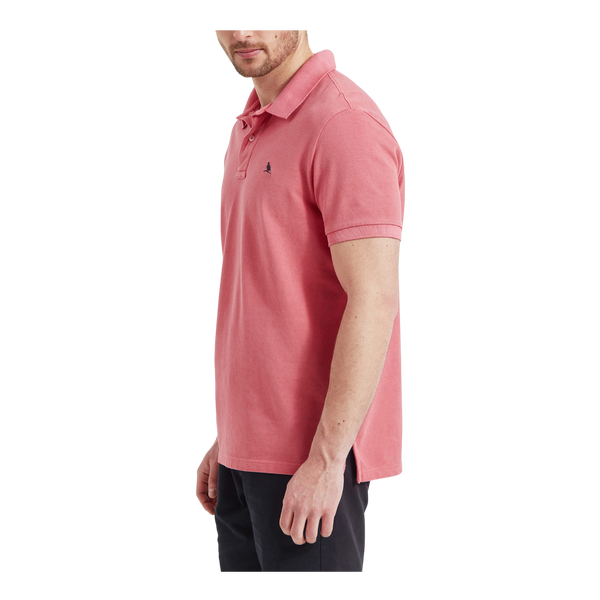 Schoffel St Ives Garment Dyed Short Sleeve Polo Shirt