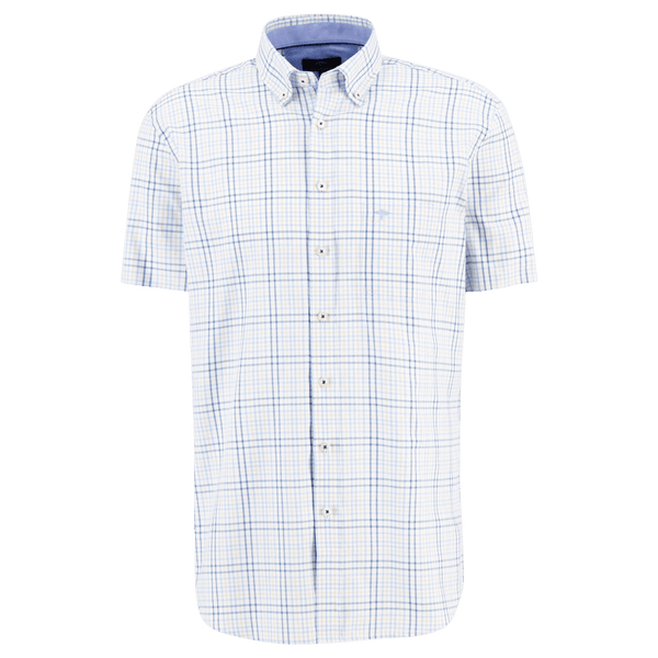Fynch-Hatton Short Sleeve Check Shirt