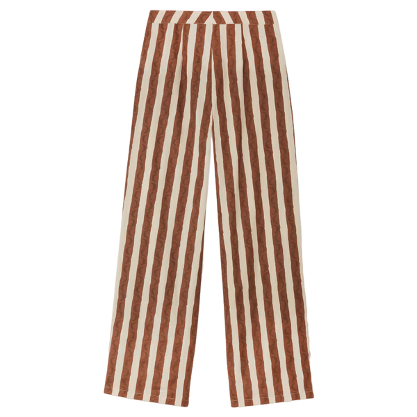Never Fully Dressed Chocolate Stripe Trousers