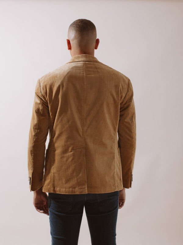 William David Bergholt 3 Button Cord Jacket