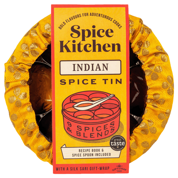 Spice Kitchen UK Indian Spice Tin With 9 Spices