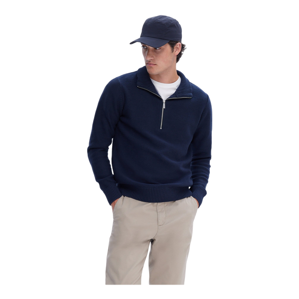 Selected Axel Long Sleeve Knit Half Zip