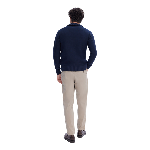 Selected Axel Long Sleeve Knit Half Zip