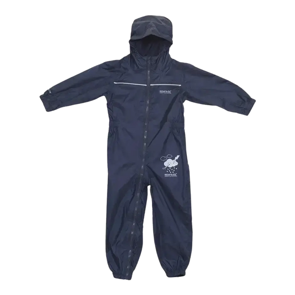 All in One Puddle Suit in Navy