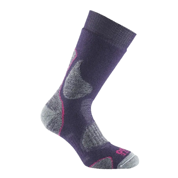 1000 Mile 3 Season Walk Socks for Women in Purple