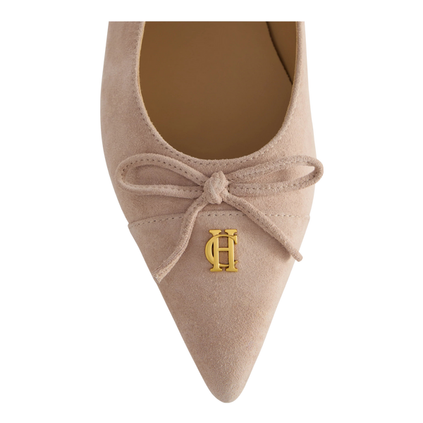 Holland Cooper Pointed Ballet Shoe