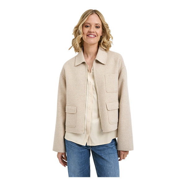 Smith & Soul Zip Wool Jacket