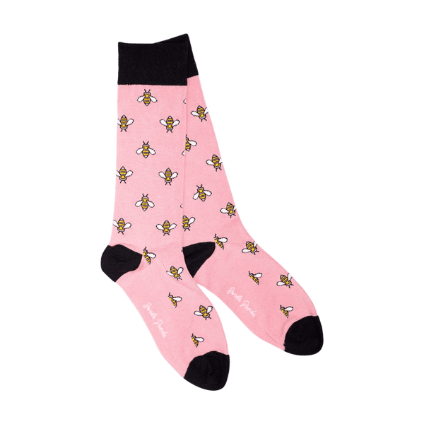 Swole Panda Patterned Bamboo Socks for Men