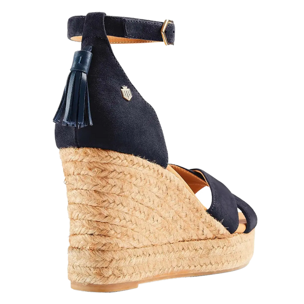 Fairfax & Favor Valencia Suede Wedge Sandals for Women