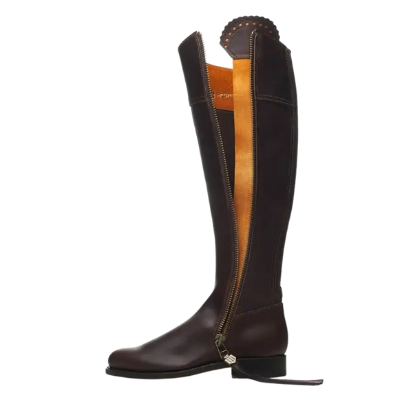 Fairfax & Favor Regina Leather Boots for Women in Brown