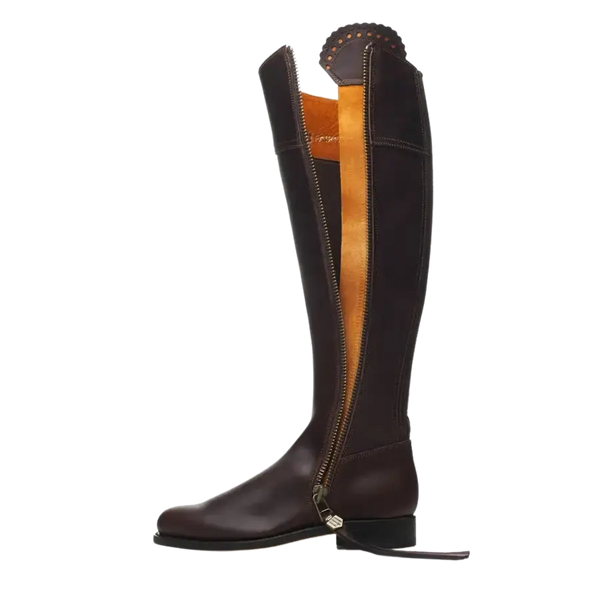 Fairfax & Favor Regina Leather Boots in Brown