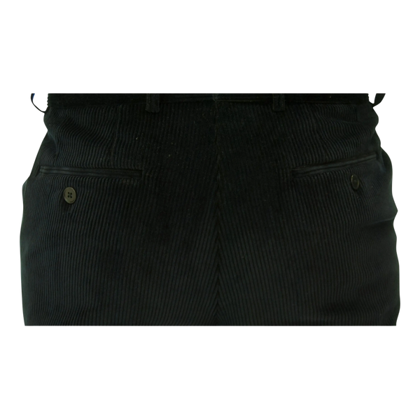 Bortoni Warwick Heavy Cord Trousers in Navy