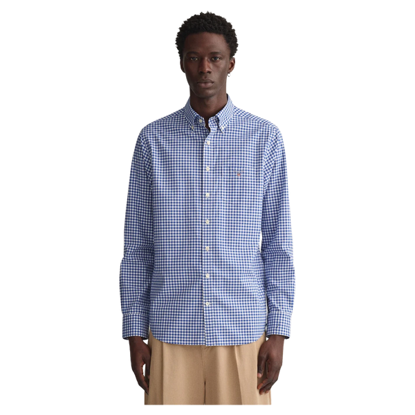 GANT Long Sleeve Gingham Shirt for Men
