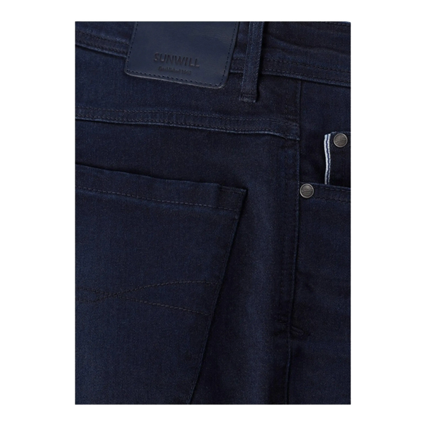 Sunwill Super Stretch Fitted Jean for Men in Dark Blue