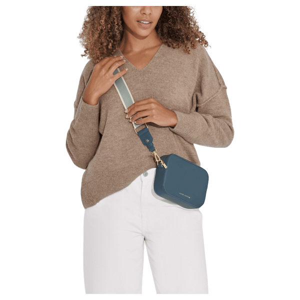 Katie Loxton Zana Mini Canvas Strap Crossbody Bag for Women