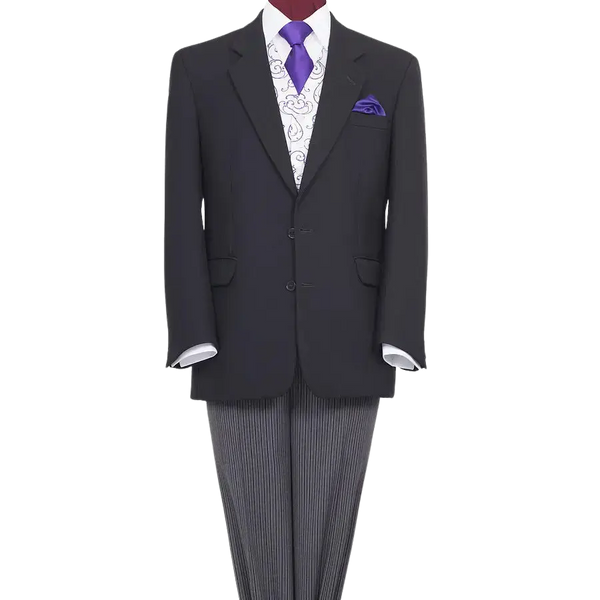 Cheltenham Black Wedding Suit for Boys