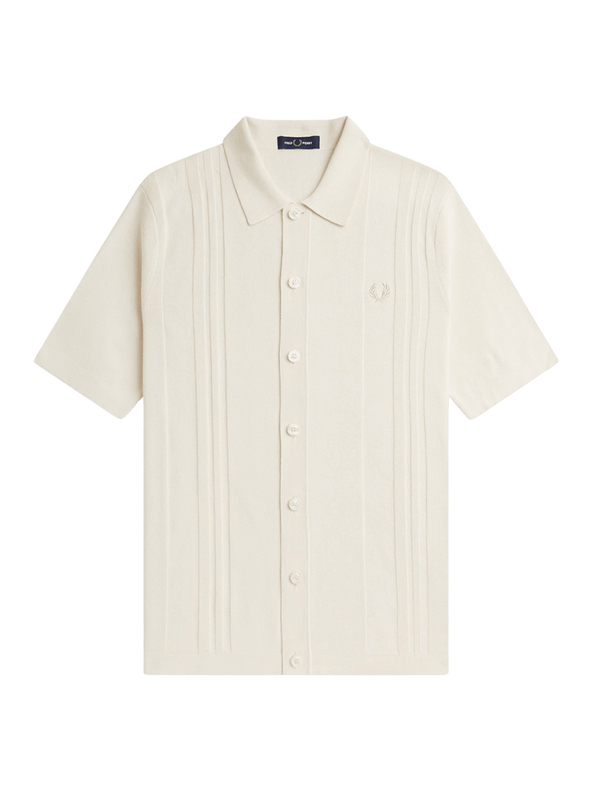 Fred Perry Button Through Knitted Shirt