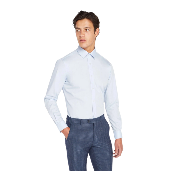 Remus Uomo Tapered Fit Single Cuff Shirt
