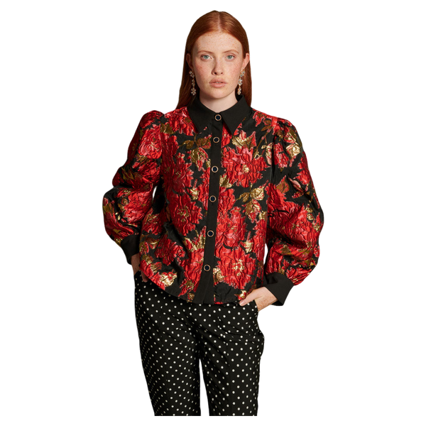 Sister Jane Illusions Jacquard Blouse