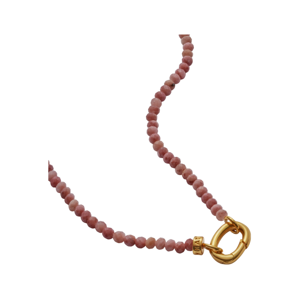 Katie Loxton Rhodochrosite Waterproof Gold Bracelet