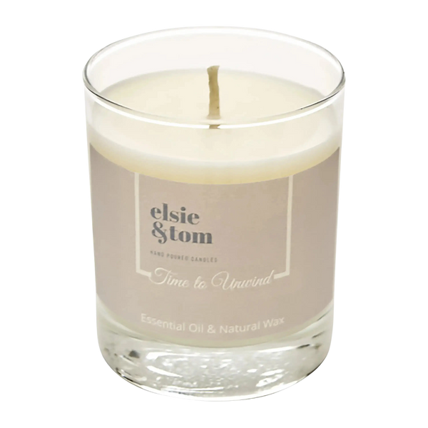 Elsie & Tom Essential Oil Scented 200G Candle (Various Fragrance Options)