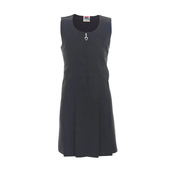 Junior Girls Pinafore in Grey
