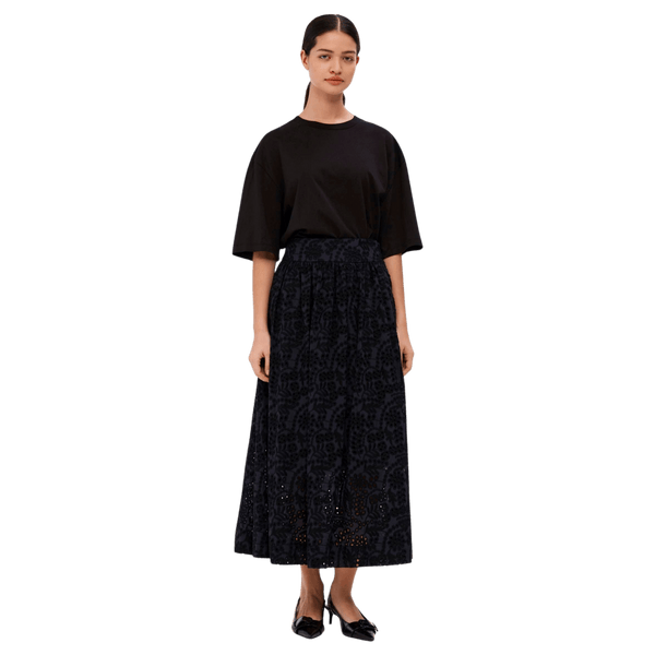 Object Broderie Anglaise Maxi Skirt