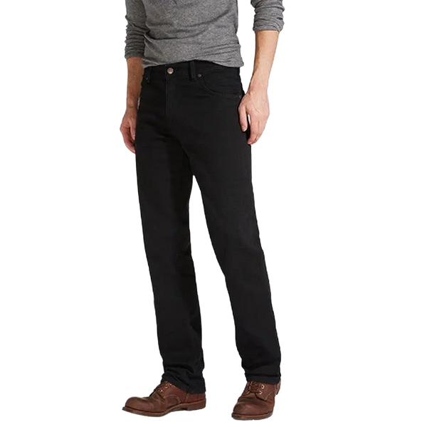 Wrangler Texas Stretch Jeans in Black Overdye