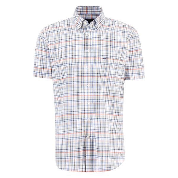 Fynch-Hatton Short Sleeve Multi Check Shirt