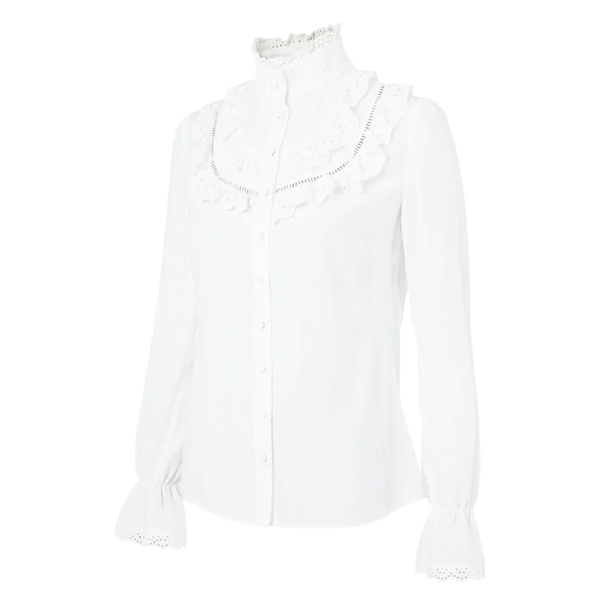 Holland Cooper Audley Lace Blouse