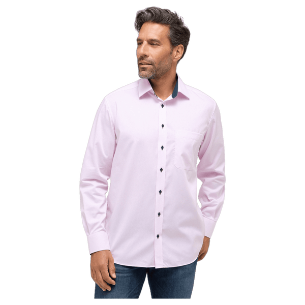 Eterna Long Sleeve Striped Formal Shirt for Men