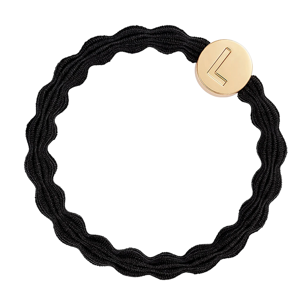 byEloise Gold Letter Charm Hairband (Options: A-Z)