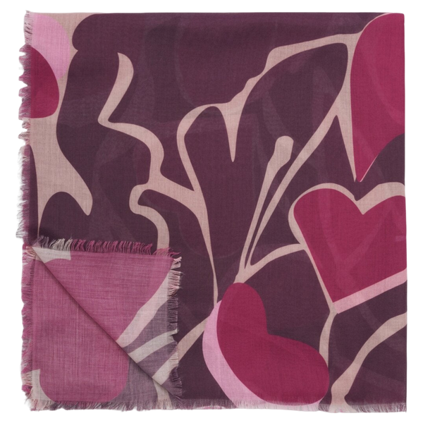 Katie Loxton Organic Heart Printed Scarf