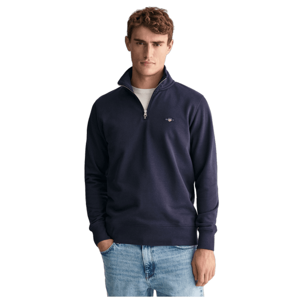 GANT Regular Shield Logo 1/4 Zip Sweatshirt