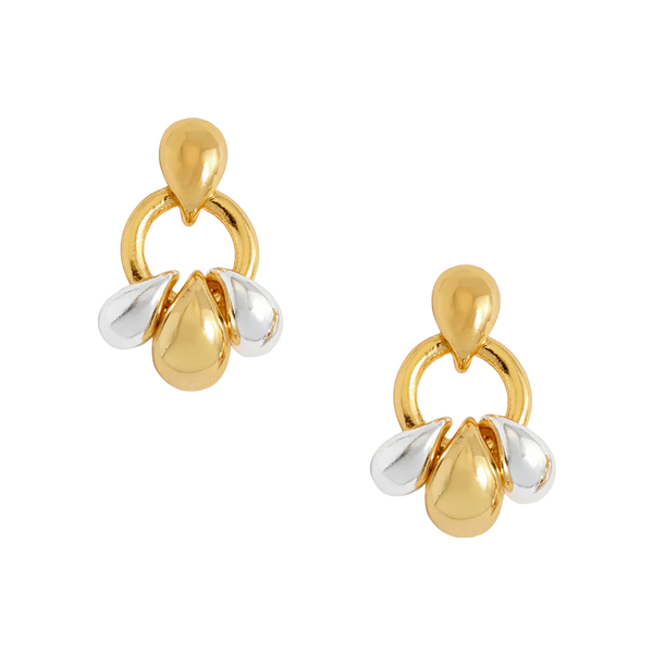 Estella Bartlett Tiered Round Droplet Earrings