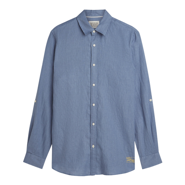 Scotch & Soda Regular Fit Linen Shirt