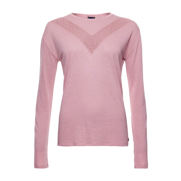 Superdry Rock Lace Long Sleeve Jersey Top for Women