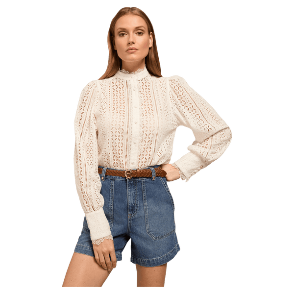Holland Cooper Utility Denim Shorts
