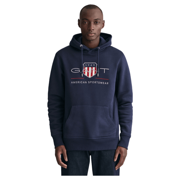 GANT Reg Archive Shield Hoodie