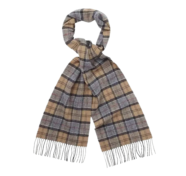 Barbour Tartan Lambswool Scarf in Dress Tartan