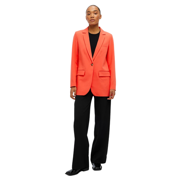 Object Sigrid Long Sleeve Blazer