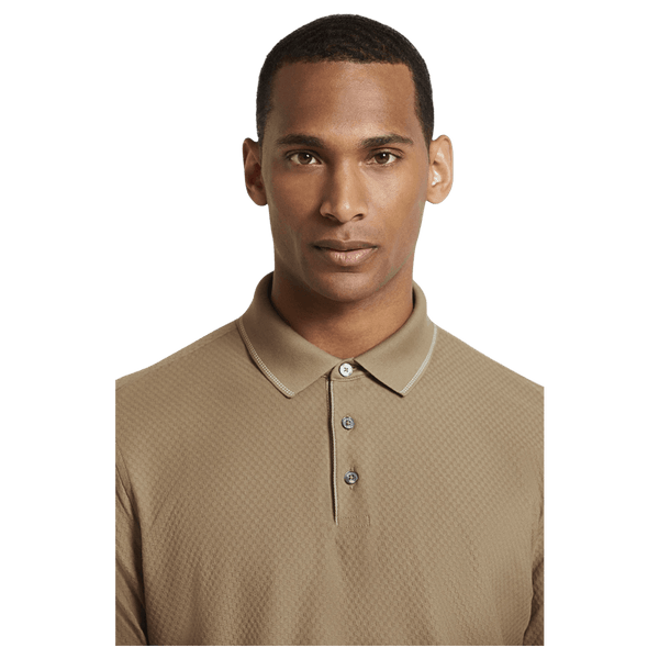 Bugatti Mercerised Cotton Polo Shirt