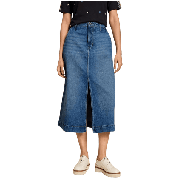 White Stuff Allie Denim Midi Skirt