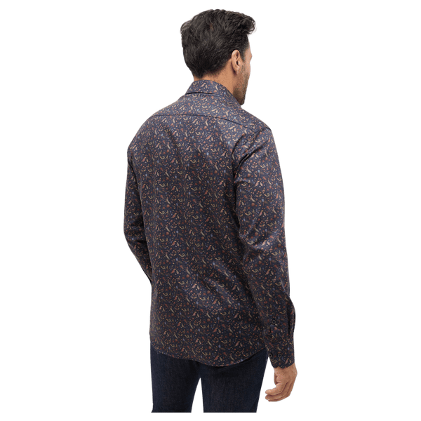 Eterna Floral Long Sleeve Shirt for Men