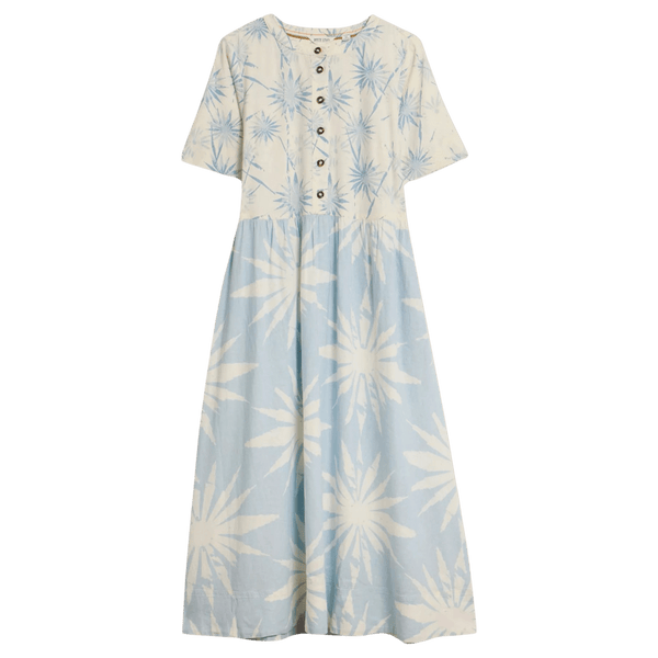 White Stuff Pip Linen Blend Midi Dress for Women