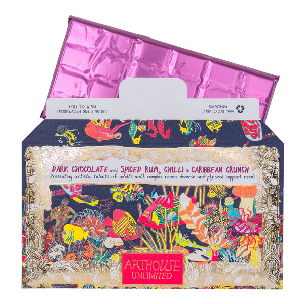 Arthouse Unlimited Angels Of The Deep Dark Chocolate Bar