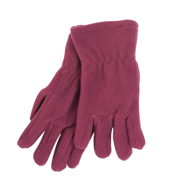 Fleece Glove - Maroon