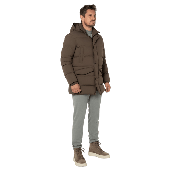 Benvenuto Crane Quilted Coat