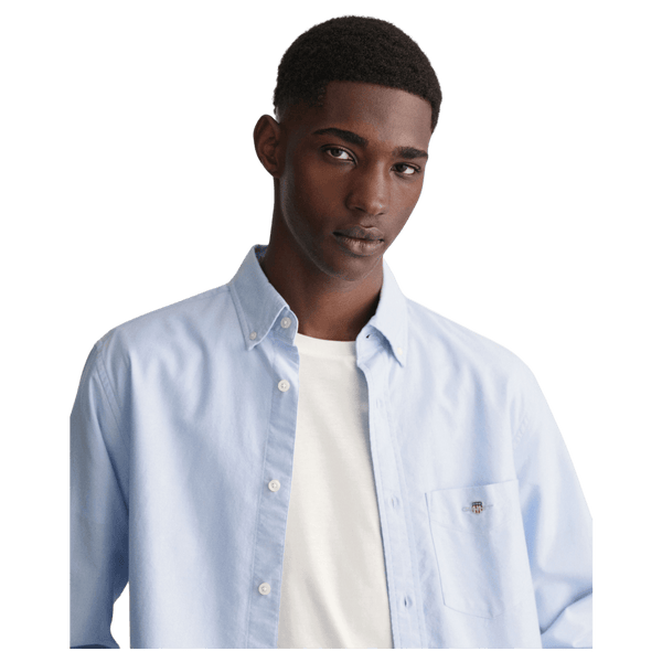 GANT Regular Fit Long Sleeve Oxford Shirt for Men