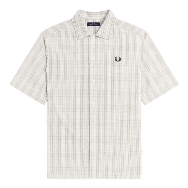 Fred Perry Seersucker Check Shirt